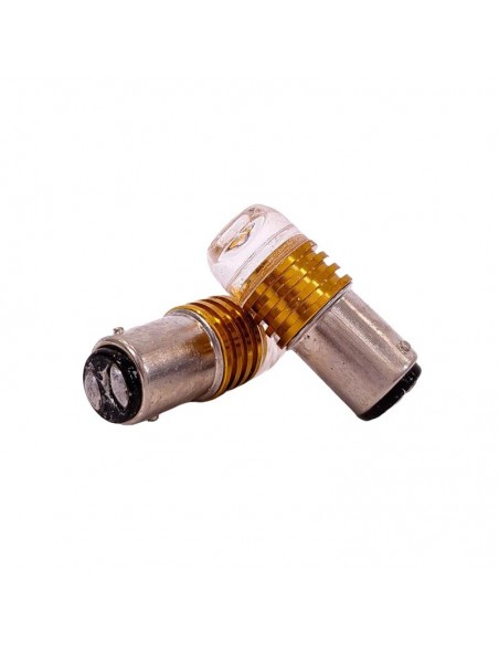 Led Señalizacion Smd 1034 - 1157 - P21/5w Led Ceramik 5630   -ambar 12v  X 2 Unidades