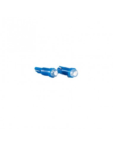 Led Señalizacion Cob 2721 -t5 - W1.2w Cob - Azul 12v -  X 2 Unidades
