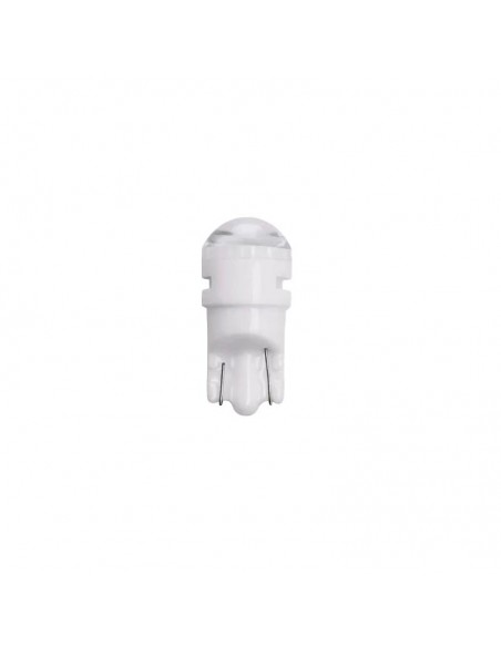 Led Señalizacion Ceramik 2821 - T10 - W5w - 1 Led 3030 Ceramik Blanco 12v  X 2 Unidades