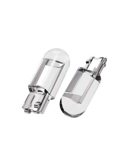Led Senalizacion Cristal2821 - T10 - W5w - Cristal New Generation Azul 12v  X 2 Unidades