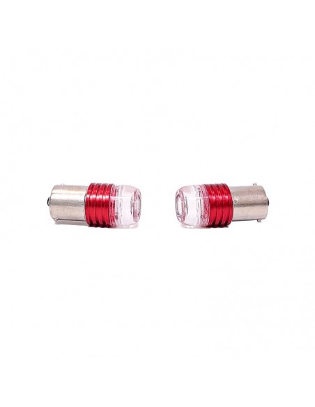 Led Señalizacion Ceramik 1141 - 1156 - P21w Led Ceramik 5630   -rojo 24v -  X 2 Unidades