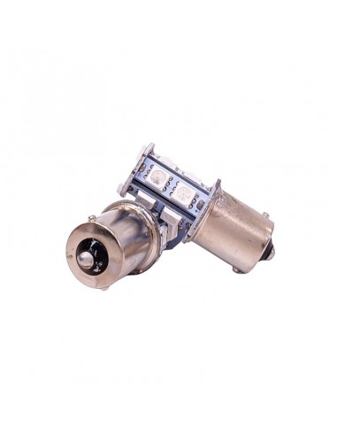 Led Señalizacion Silicablister X2 - 1141 - 1156 - P21w 12 Led Cob Silica - Rojo  24v X2  X 2 Unidades