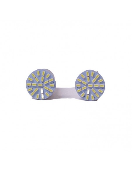 Led Señalizacion Smd67 -  1 Polo 22 Led 1206 Smd - Blanco 24v -  X 2 Unidades