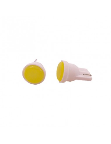 Led Señalizacion Cob 2821 - T10 - W5w - Cob - Blanco 24v -  X 2 Unidades
