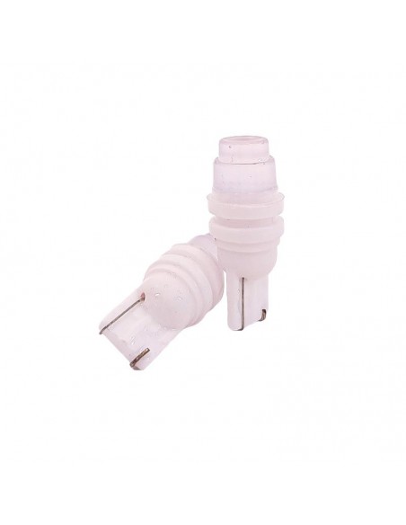 Led Señalizacion Ceramik 2821 - T10 - W5w Led Ceramik 2835 Rojo 24v  X 2 Unidades