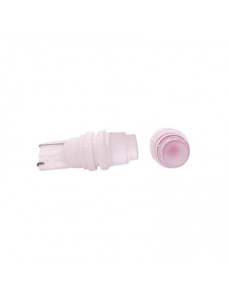 Led Señalizacion Ceramik 2821 - T10 - W5w Led Ceramik 2835 Rojo 24v  X 2 Unidades