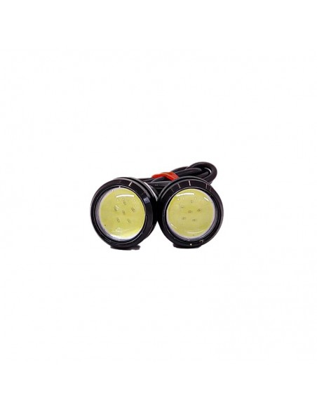 Led De Senalizacion Ojo De Aguila Blanco 12v X 2 Unidades