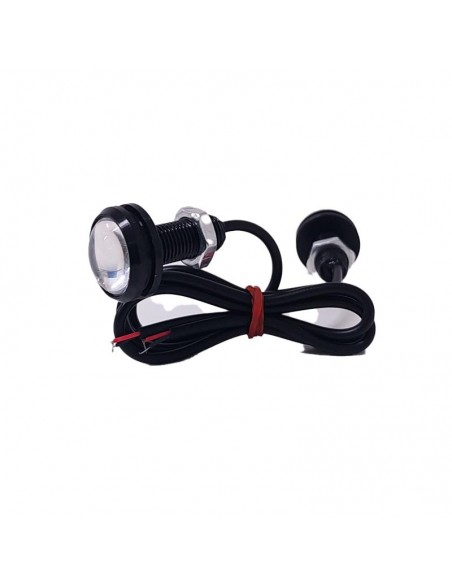 Led De Senalizacion Ojo De Aguila Blanco 12v X 2 Unidades