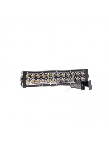 Barra De 24 Led 72 Watts - Epistar (30,2 Cm De Largo) - Carcaza De Aluminio - Haz De Luz Spot