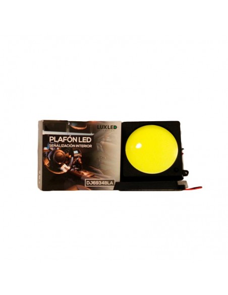 Faro Plafon Led Con Tecla On / Off 12v - 24v Pegamento Autoadhesivo 9cm X 7 Cm 54 Led Cob 10 Watts (x Jgo)