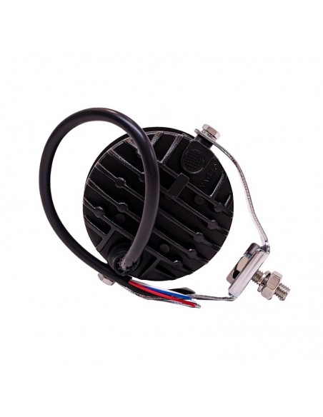 Faro Led Con Ojo De Angel Daytime Running Blanco Y Giros Ambar 9v-36v 1 Led - 40 Watts Medidas 3.5