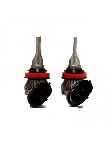 Kit De Led H11 Ultra Slim 20000lm Chip Cob 12v Sin Cooler