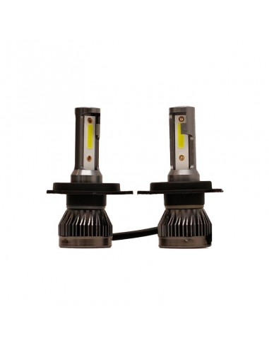 Kit De Led H4 Ultra Slim 20000lm Chip...