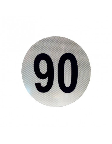 Circulo De Velocidad Maxima 90km/h