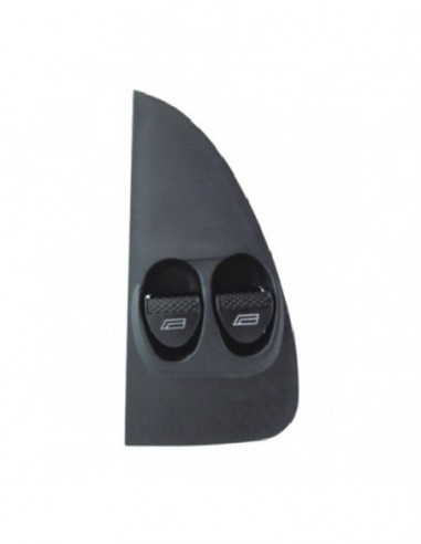 Tecla Alzacristales Doble Con Moldura Fiat Palio
