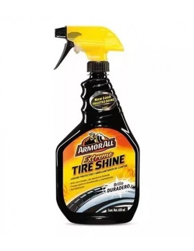 Extreme Tire Shine Abrillantador De Gomas Resistente Al Agua 650 Ml