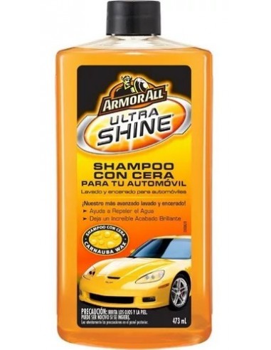 Shampoo Armor All Ultra Shine Wash & Wax Made In Usa 473 Ml