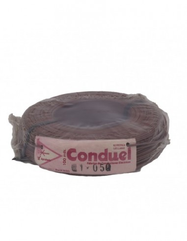 Cable Unipolar 1x0,5 Mm Marron X 200 Mts.