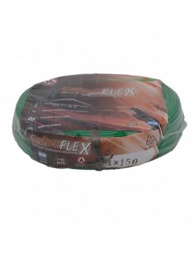 Cable Unipolar 1x1,5 Mm Verde X Mt.