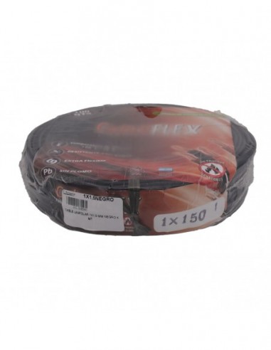 Cable Unipolar 1x1,5 Mm Negro X 100 Mts.