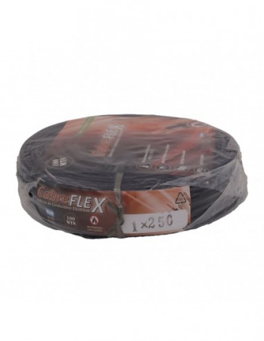Cable Unipolar 1x2,5 Mm Negro X Mt.