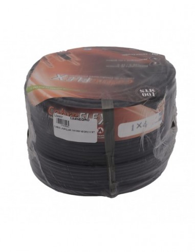 Cable Unipolar 1x4 Mm Negro X Mt.