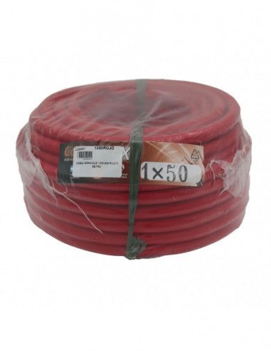 Cable Arranque 1x50 Mm Rojo X Metro