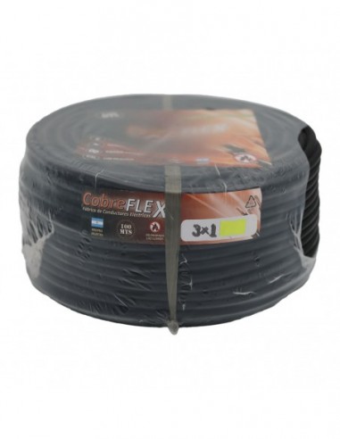 Cable Tipo Taller 3x1 Mm X Mt.