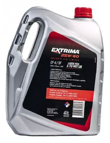 Aceite Extrima Diesel 25w60 Api Cf-4...