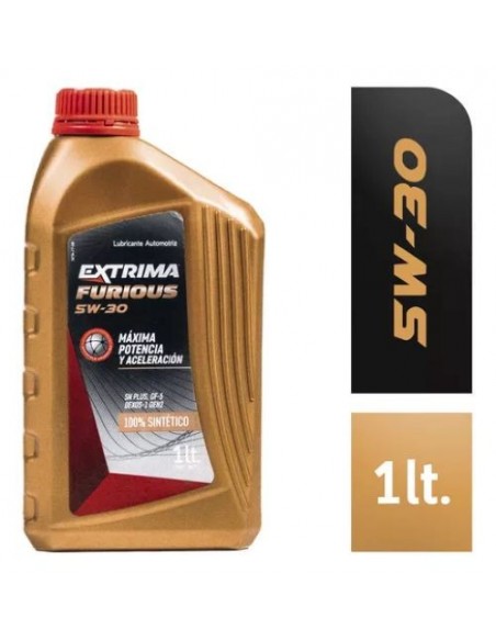 Aceite Extrima Sintetico Furious 5w30 X1 Lt.