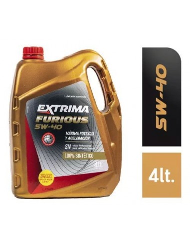Aceite Extrima Sintetico Furious 5w40...