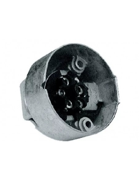 Enchufes De Acoplado Universal Aluminio, 5/7 Salidas, Hembra