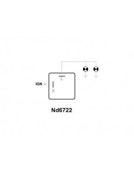 Destellador Universal 4 Terminales