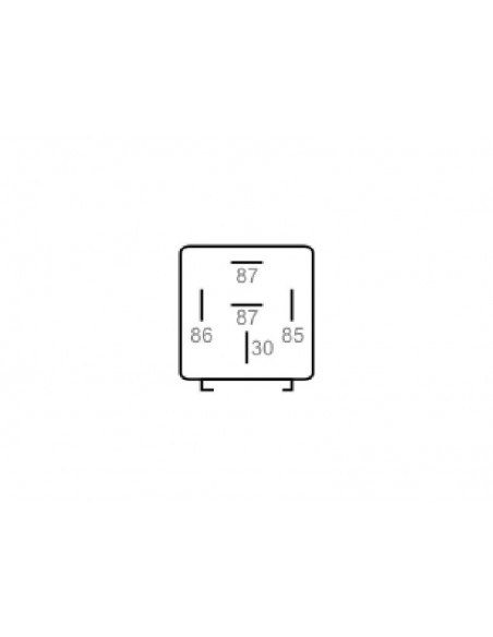 Relay Universal 12v 50a 5 Terminales C/soporte Desmontable