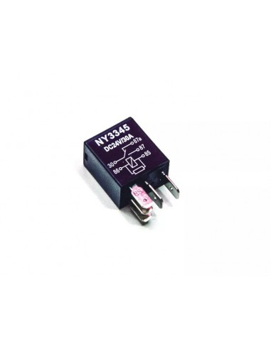 Relay 24v 30a 5 Term. C/resistencia...