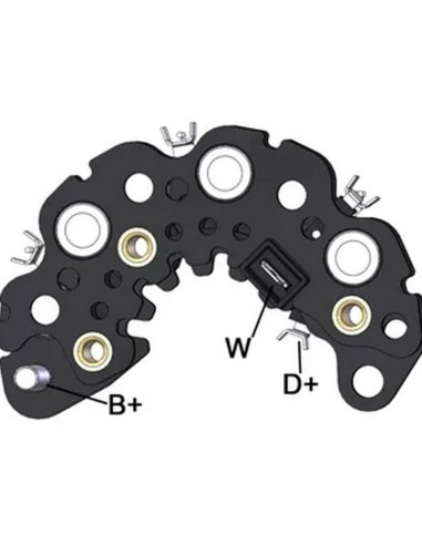 Plaqueta Rectificadora Daewoo Matiz -...