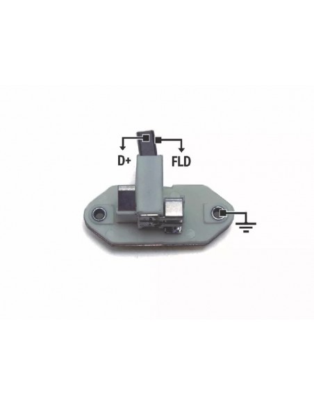 Regulador De Voltaje Gm Blazer,corsa,s10-ford Escort,ranger 2.5 / 2.8 Maxion