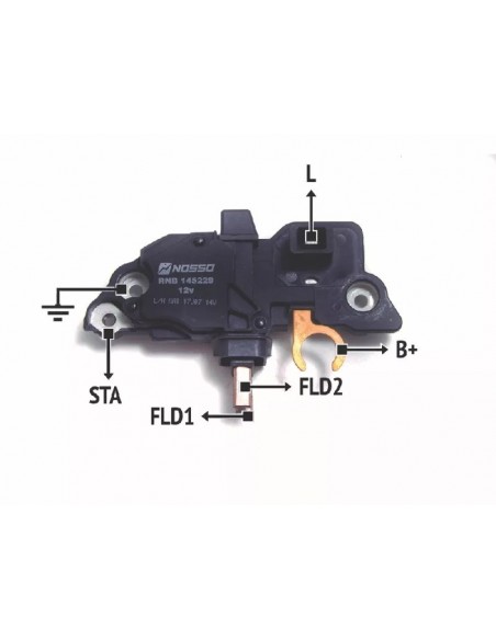 Regulador De Voltaje Audi A3,a4-m.benz Sprinter 313 Cdi-vw Bora 1.6,2.0,golf