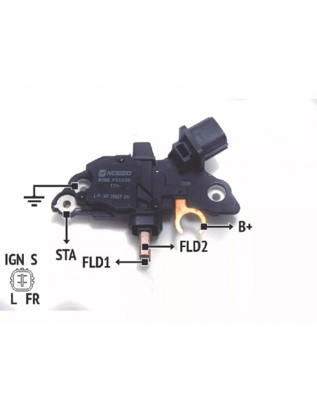 Regulador De Voltaje Toyota Hilux 2007,nuevo Corola 1.6,1.8 (ex F00m145873)