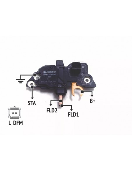 Regulador De Voltaje Renault Laguna,megane 98(bosch F00ma45234)