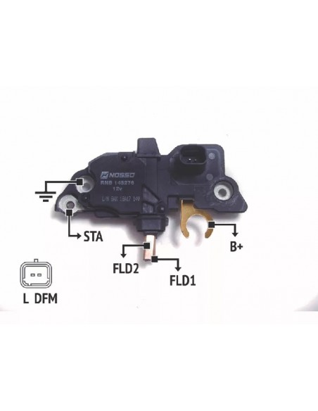 Regulador De Voltaje Renault Master 2.5 Dci / Megane 1.6 16v 20062012