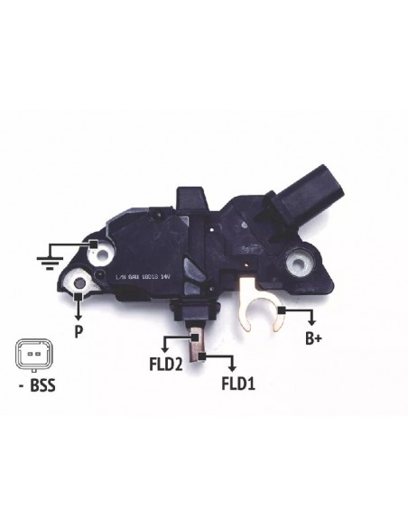Regulador De Voltaje Citroen C4 / Peugeot 307 2.0 16v