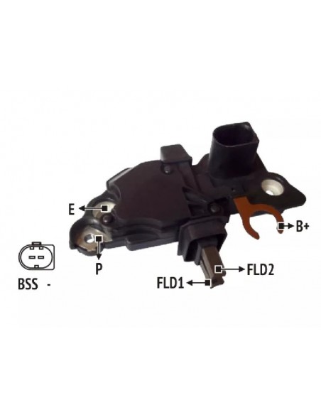 Regulador De Voltaje Porsche (f00m145651-f00ma45302)