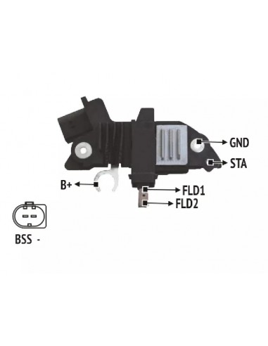 Regulador De Voltaje Bmw 316 / 318 /...