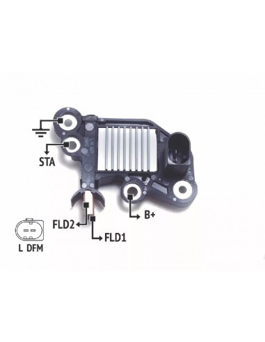 Regulador De Voltaje Vw Gol Trend /...