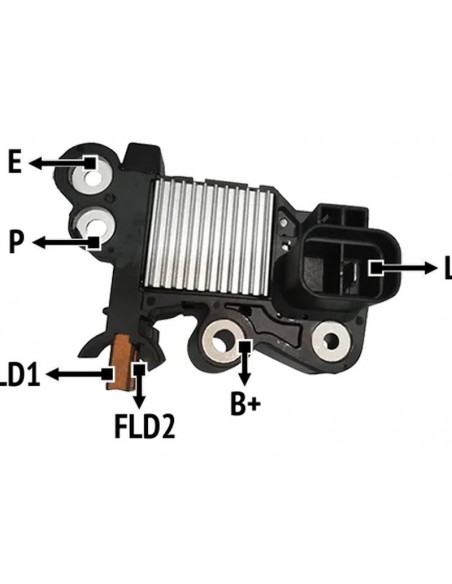 Regulador De Voltaje Yanmar / Komatsu Varios - Ficha 1 Pin