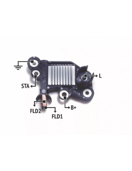 Regulador De Voltaje Fiat Palio,siena,strada,uno 2009/2011