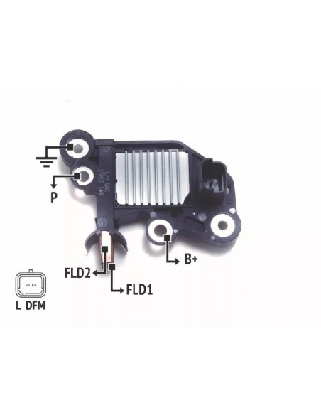Regulador De Voltaje Renault Clio,logan,sandero (0272220706)