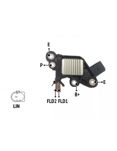 Regulador De Voltaje Alternador Tipo Bosch Rnb 220818