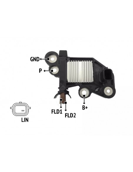 Regulador De Voltaje Renault Grand Scenic Ii,kangoo,megane Iv